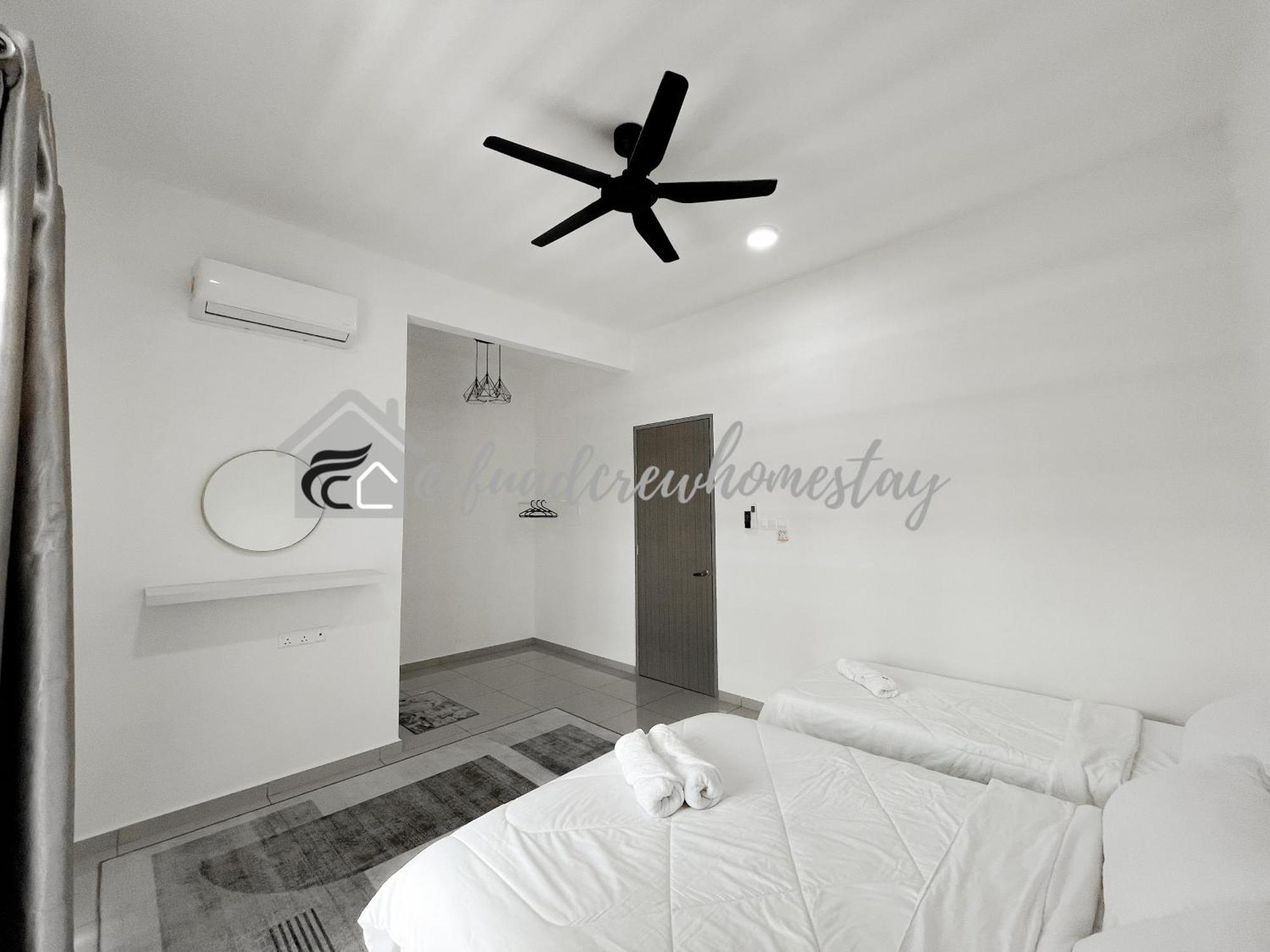 Jitra 4-Bedroom Home 10 Pax Wifi Netflix *